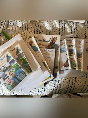 Gary spetz watercolor painting wild places book dvd instructional lot